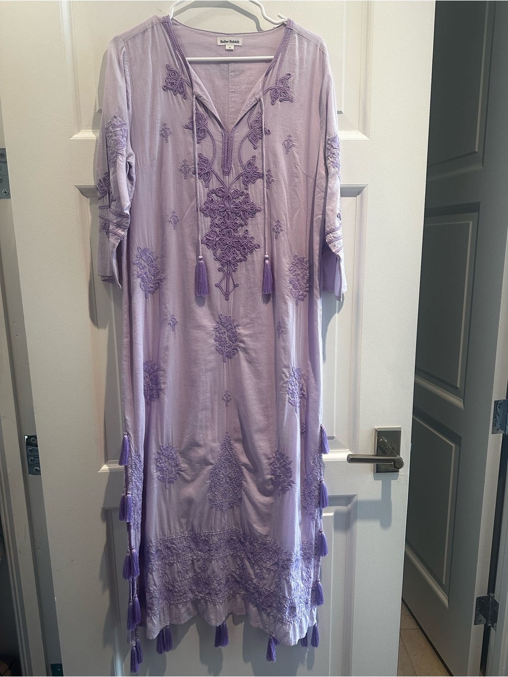 Roller Rabbit Lavender Caftan Women’s Medium